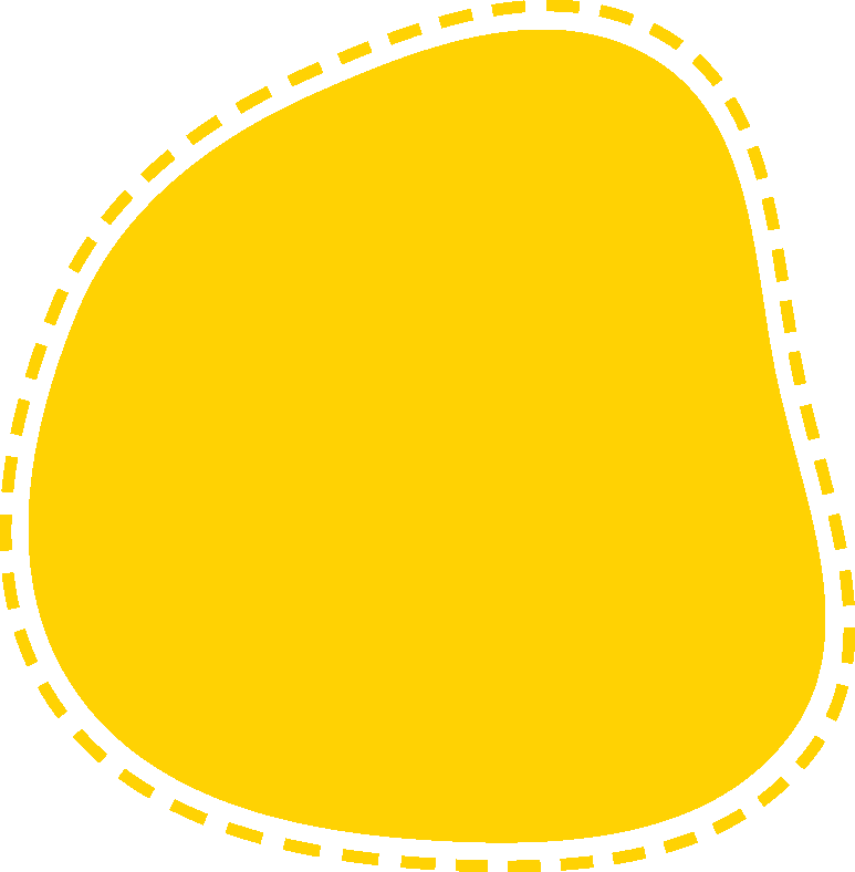 blob stroke yellow